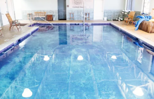Indoor Pool With Seats